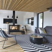Axis L1000 Panoramic Double Sided Fireplace gallery detail image