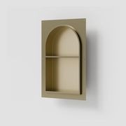 Acacia Arch Shower Niche with Shelf gallery detail image