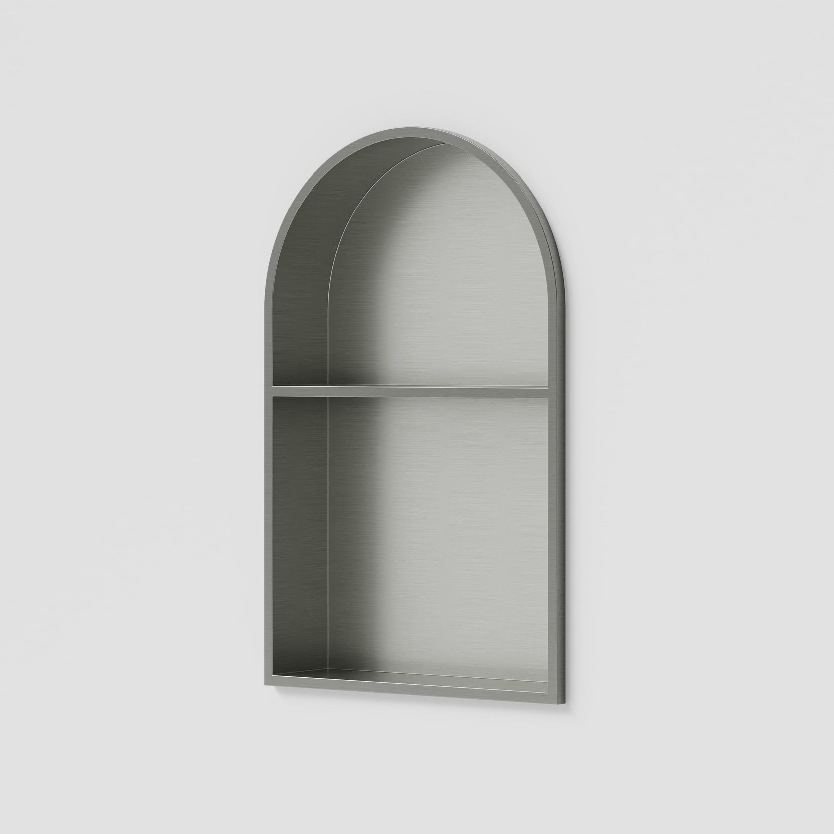 Acacia Arch Shower Niche with Shelf gallery detail image