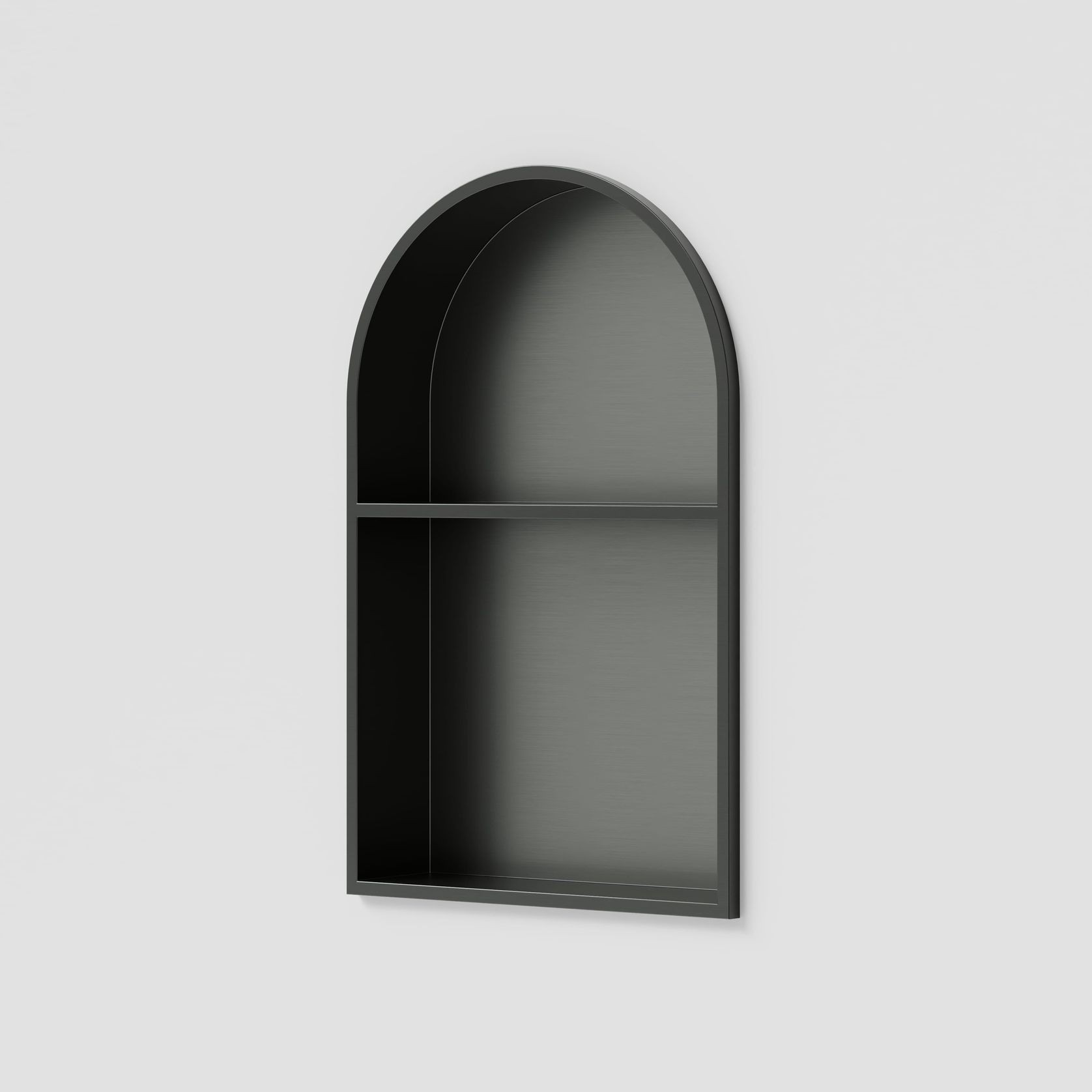 Acacia Arch Shower Niche with Shelf gallery detail image
