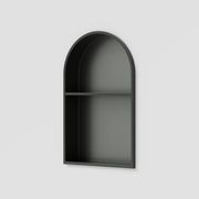 Acacia Arch Shower Niche with Shelf gallery detail image