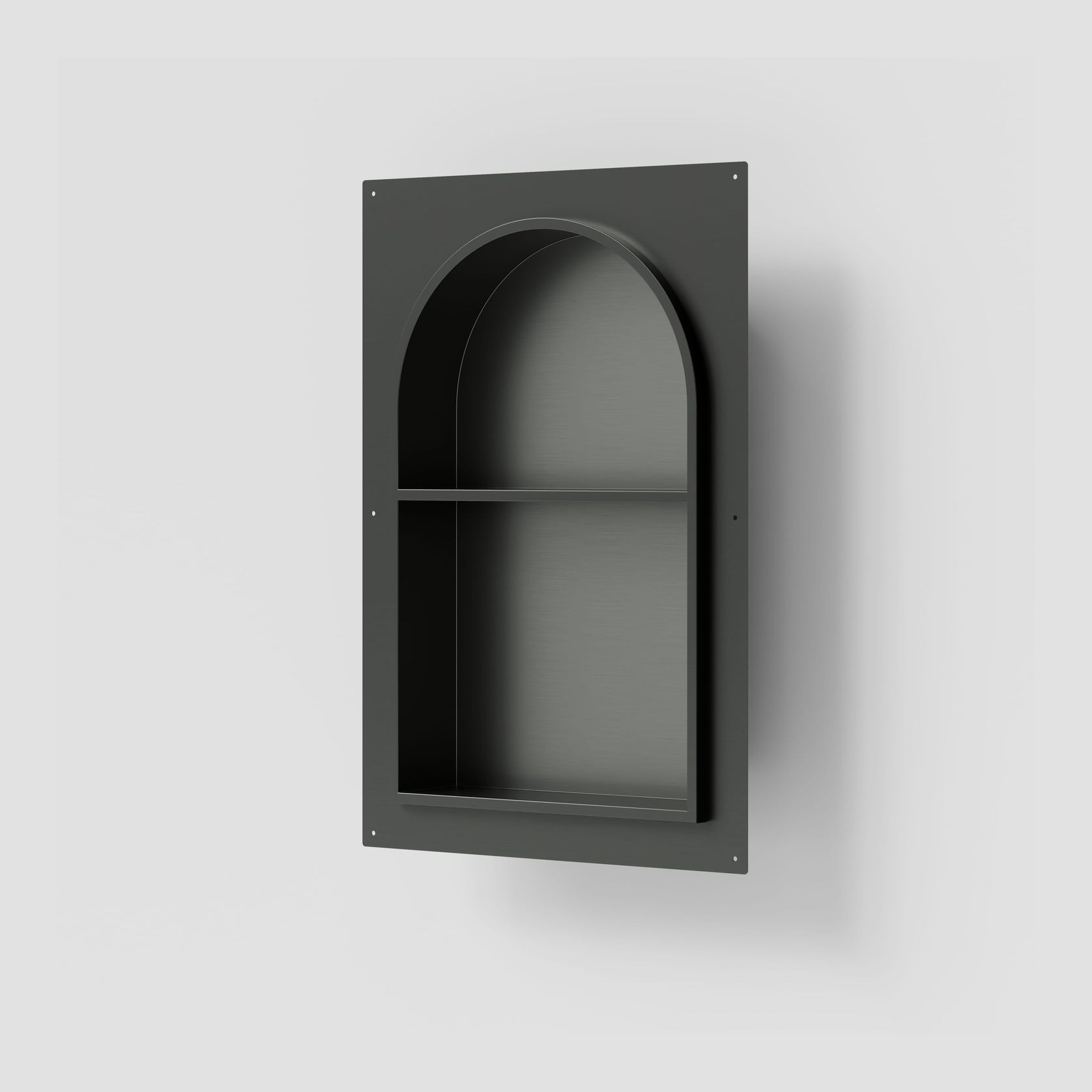 Acacia Arch Shower Niche with Shelf gallery detail image