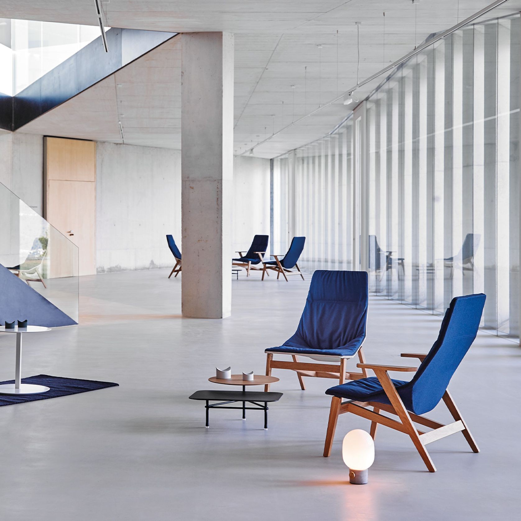 Ace Armchair - Wooden Base gallery detail image
