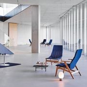 Ace Armchair - Wooden Base with Arms gallery detail image