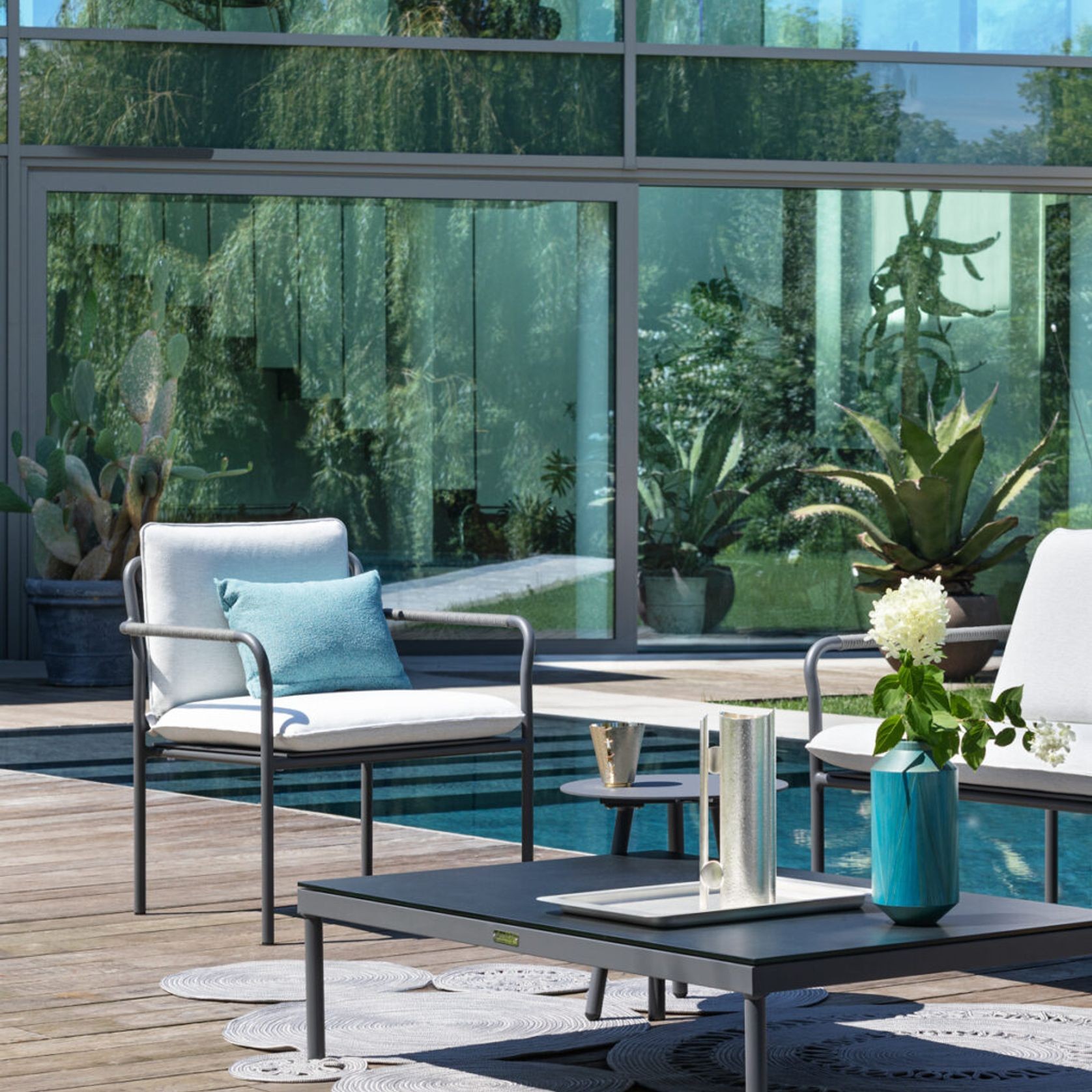 Air Outdoor Armchair by Atmosphera gallery detail image