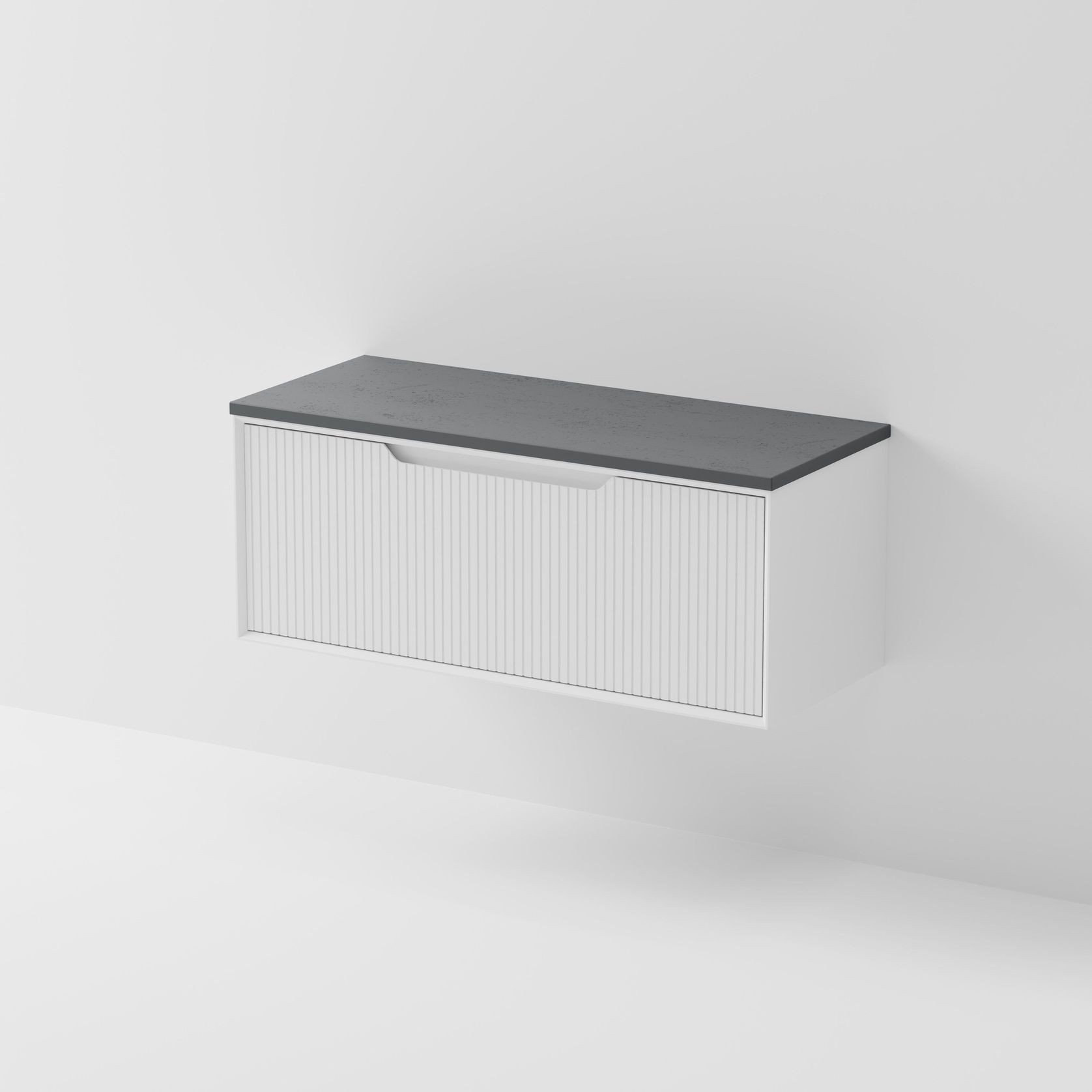 Aria 1200 Vanity | Concrete Slab Top gallery detail image