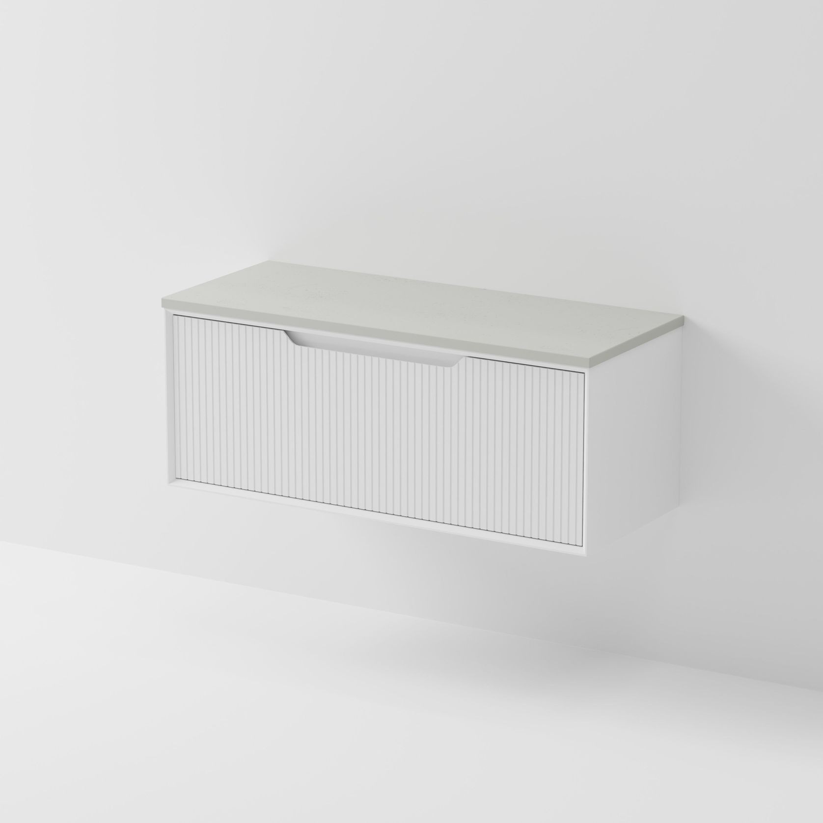 Aria 1200 Vanity | Concrete Slab Top gallery detail image