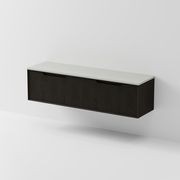 Aria 1800DB Vanity | Concrete Slab Top gallery detail image