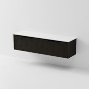 Aria 1800DB Vanity | Concrete Slab Top gallery detail image