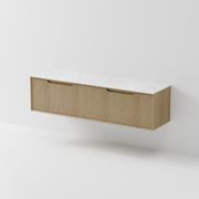 Aria 1800 Vanity | Villastone Slab Top gallery detail image