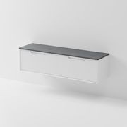 Aria 1800DB Vanity | Concrete Slab Top gallery detail image