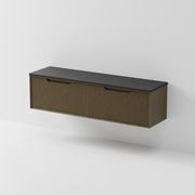 Aria 1800DB Vanity | Concrete Slab Top gallery detail image