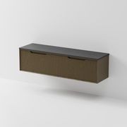 Aria 1800DB Vanity | Concrete Slab Top gallery detail image