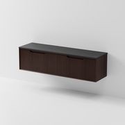 Aria 1800DB Vanity | Concrete Slab Top gallery detail image