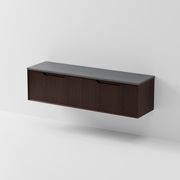 Aria 1800DB Vanity | Concrete Slab Top gallery detail image