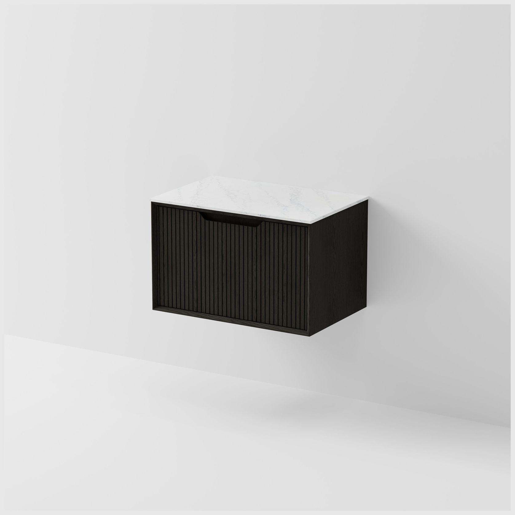 Aria 750 Wall Hung Vanity | Villastone Slab Top gallery detail image