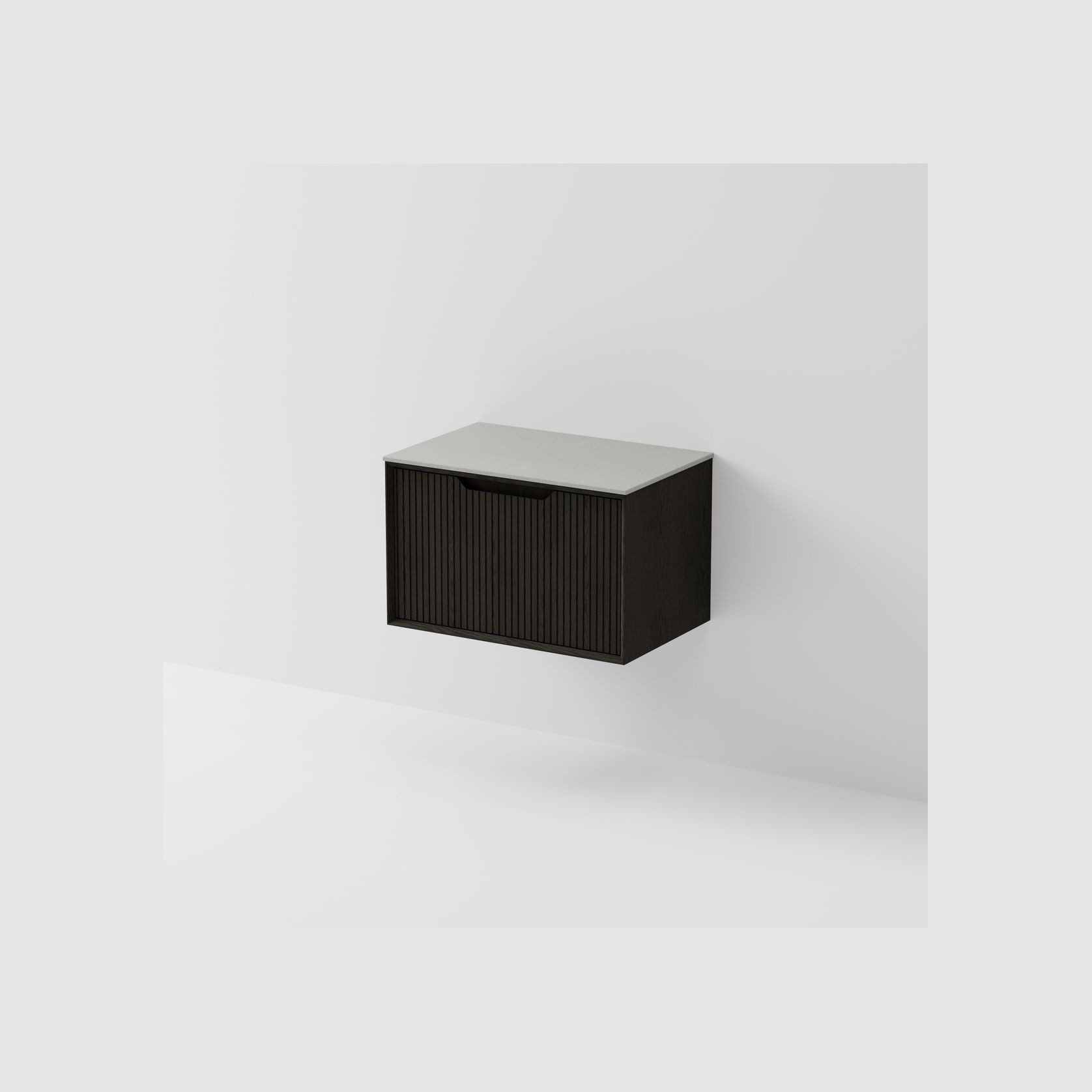 Aria 750 Wall Hung Vanity | Villastone Slab Top gallery detail image