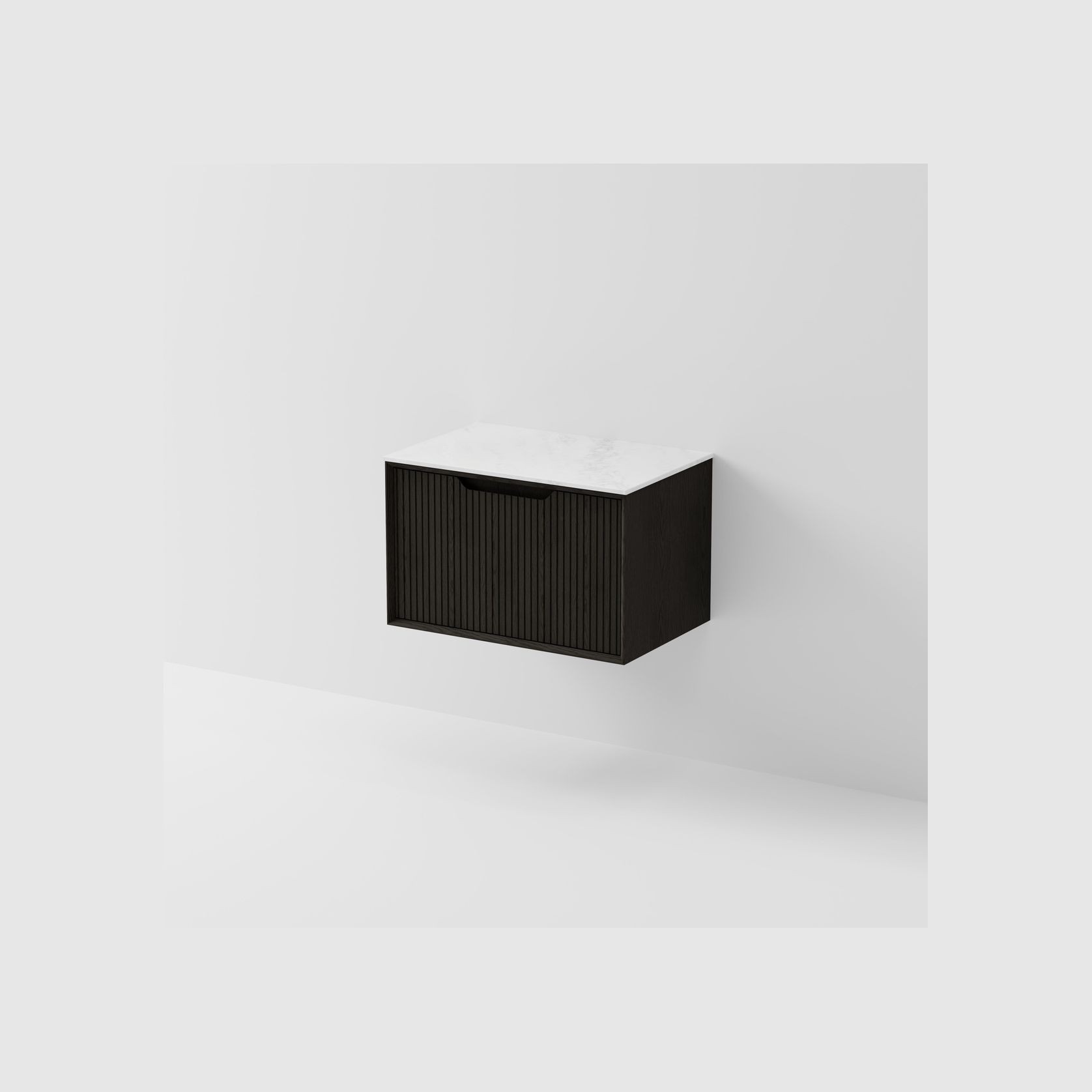 Aria 750 Wall Hung Vanity | Villastone Slab Top gallery detail image