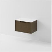 Aria 750 Wall Hung Vanity | Villastone Slab Top gallery detail image