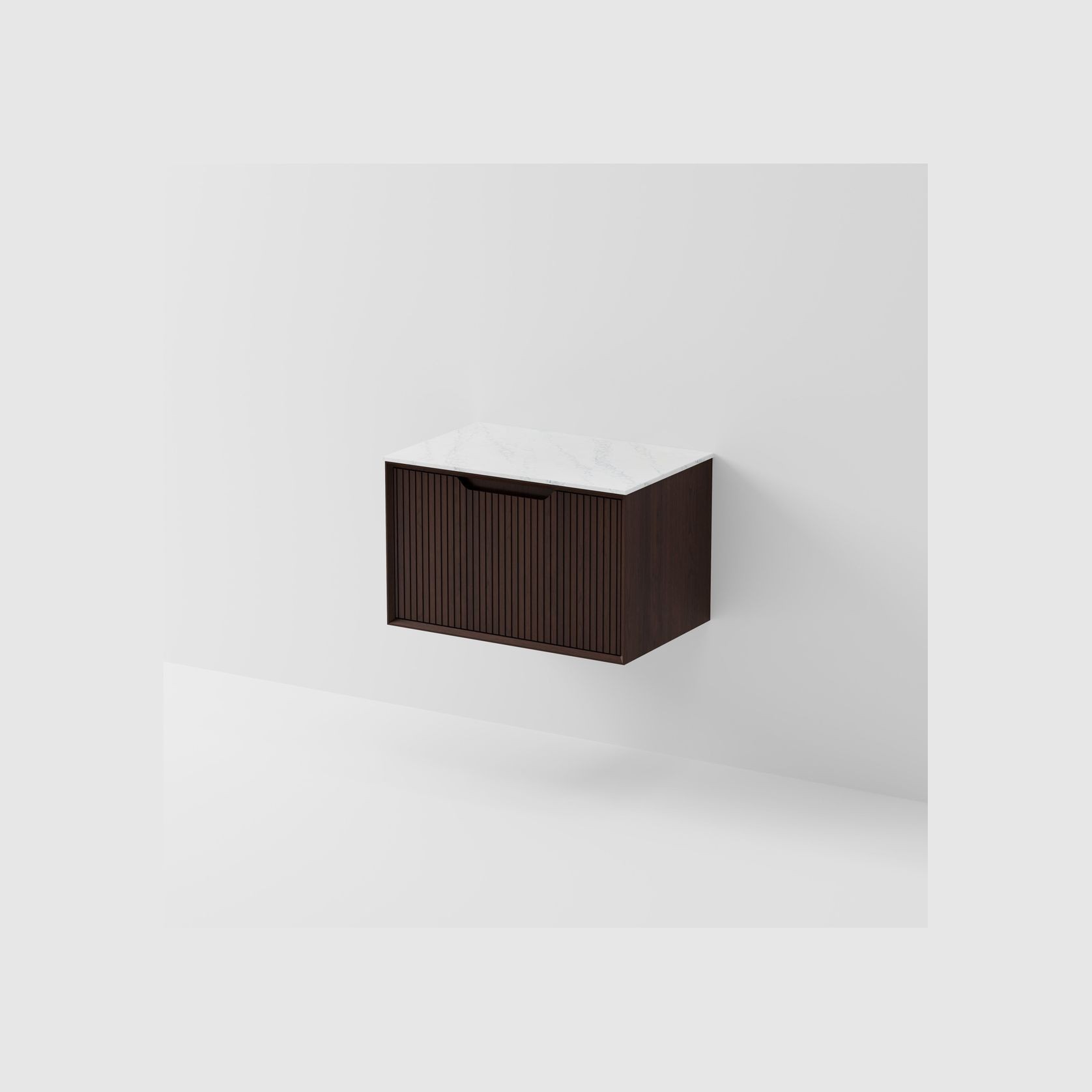 Aria 750 Wall Hung Vanity | Villastone Slab Top gallery detail image