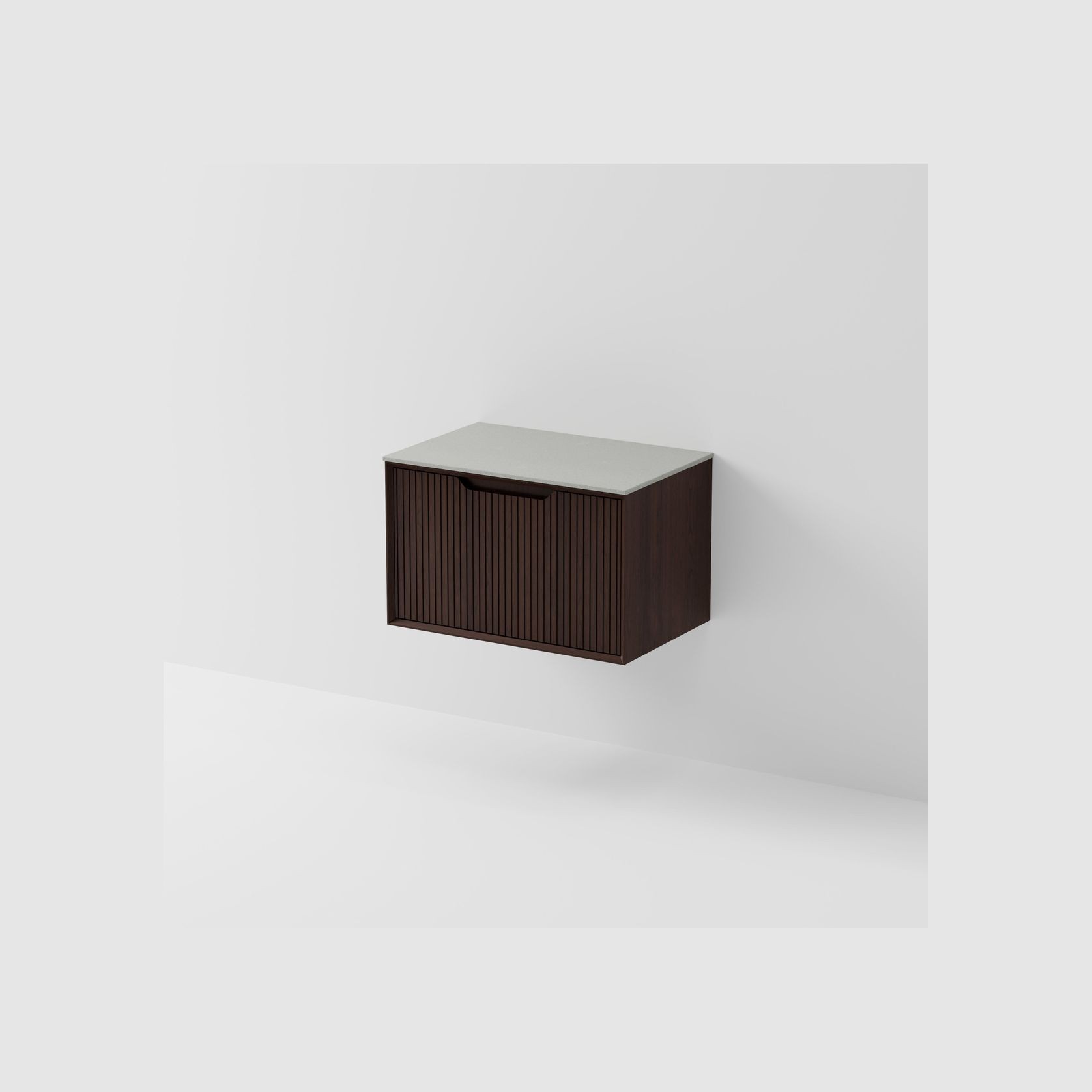 Aria 750 Wall Hung Vanity | Villastone Slab Top gallery detail image