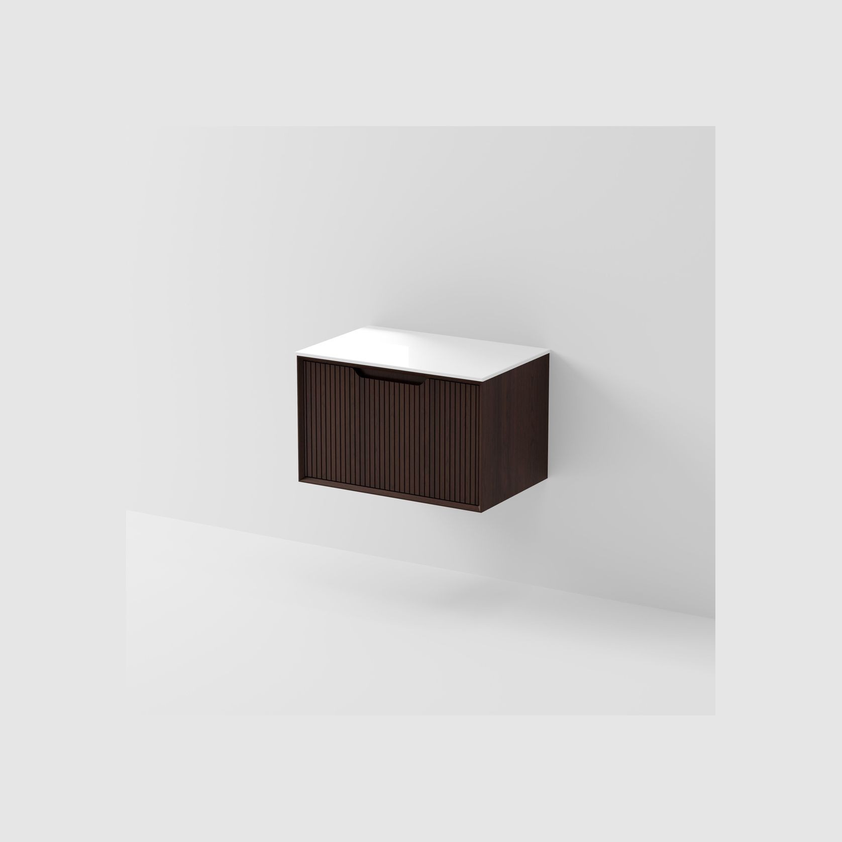Aria 750 Wall Hung Vanity | Villastone Slab Top gallery detail image