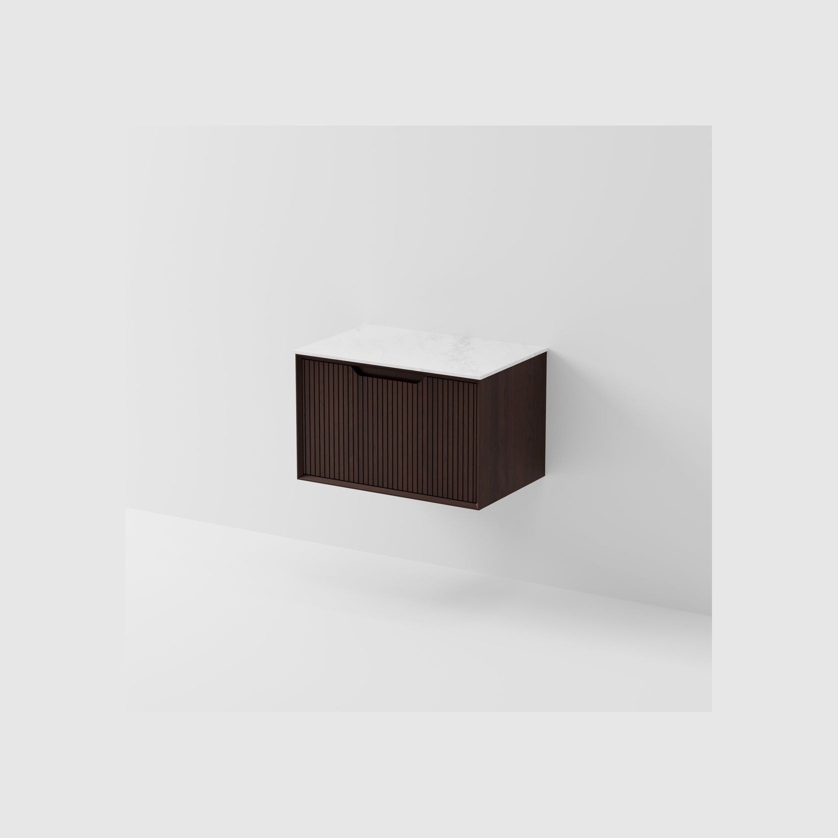 Aria 750 Wall Hung Vanity | Villastone Slab Top gallery detail image