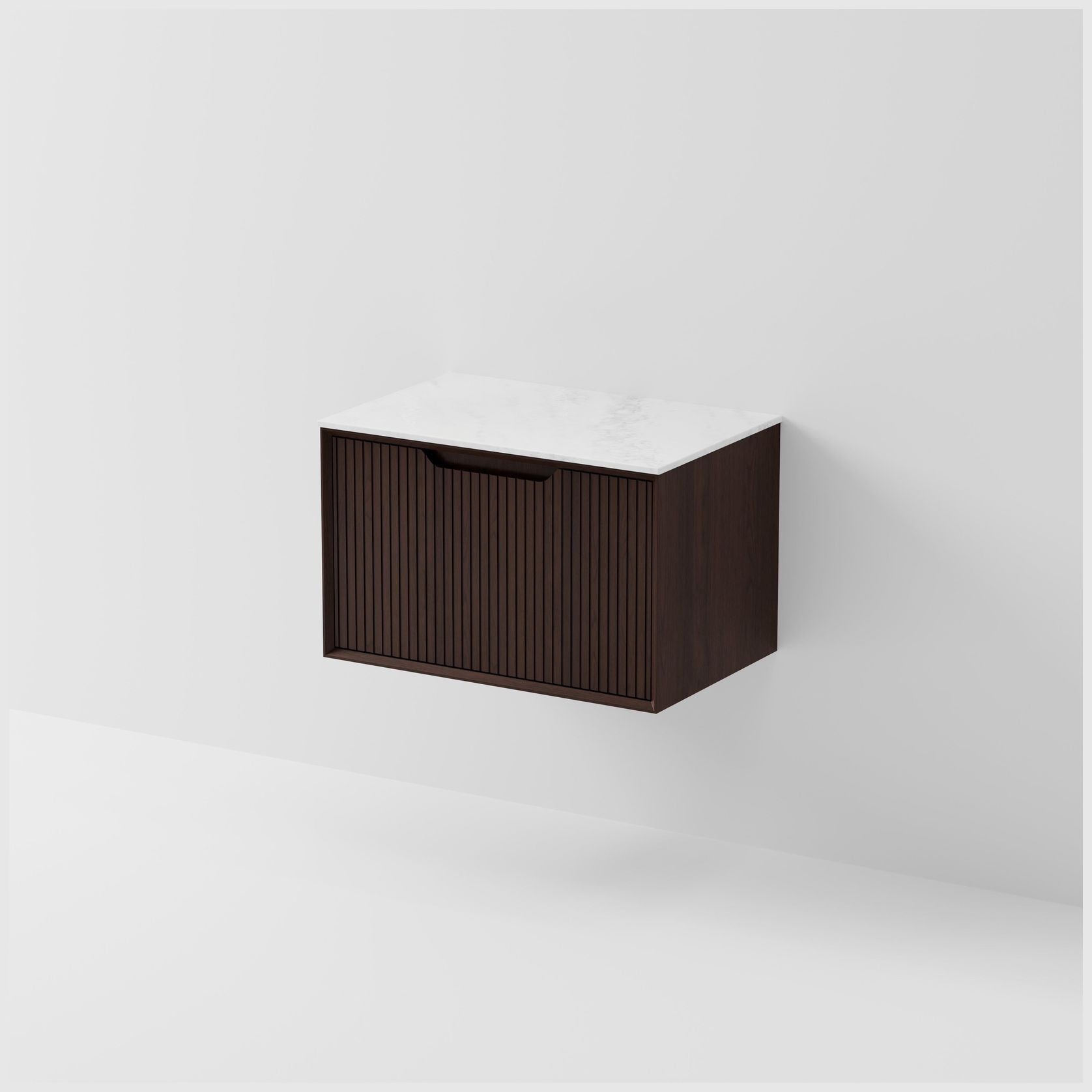 Aria 750 Wall Hung Vanity | Villastone Slab Top gallery detail image