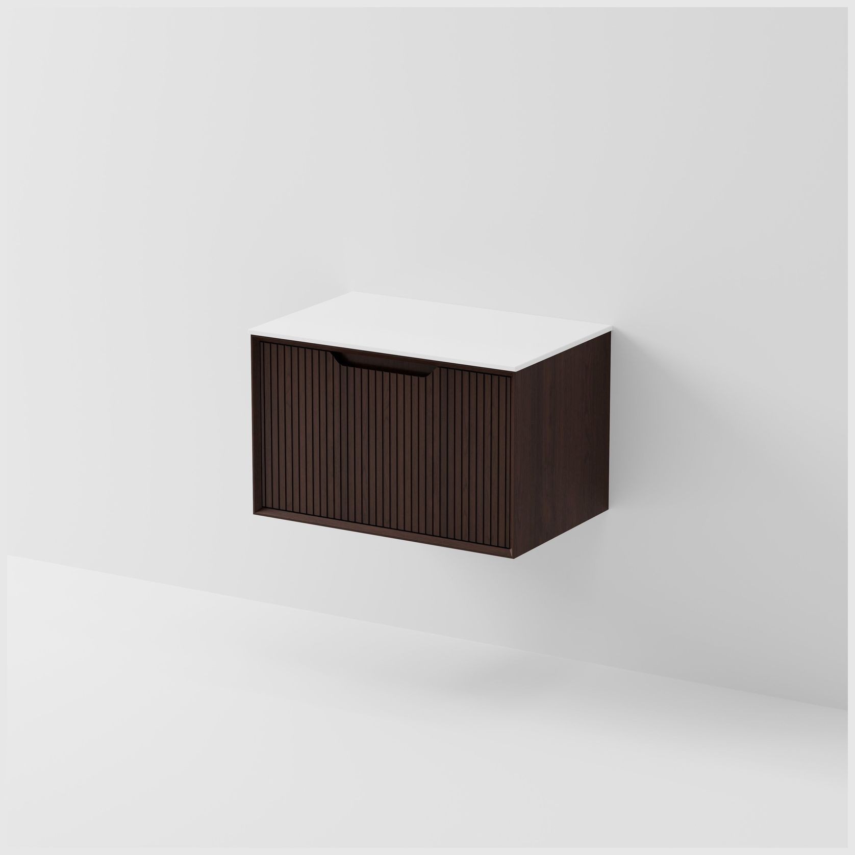 Aria 750 Wall Hung Vanity | Villastone Slab Top gallery detail image