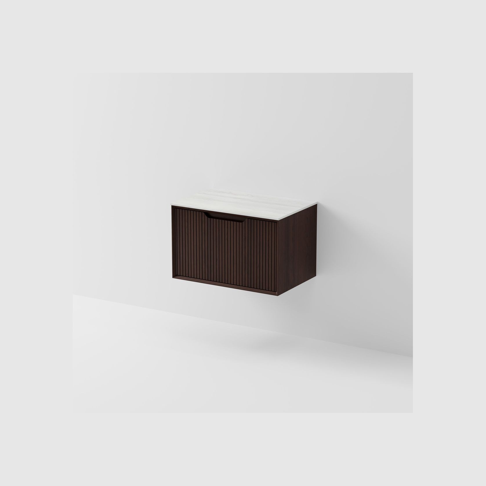 Aria 750 Wall Hung Vanity | Villastone Slab Top gallery detail image