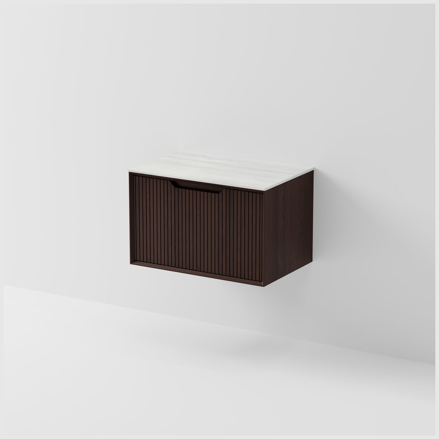 Aria 750 Wall Hung Vanity | Villastone Slab Top gallery detail image