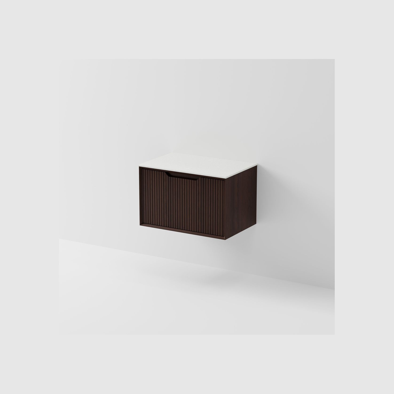 Aria 750 Wall Hung Vanity | Villastone Slab Top gallery detail image