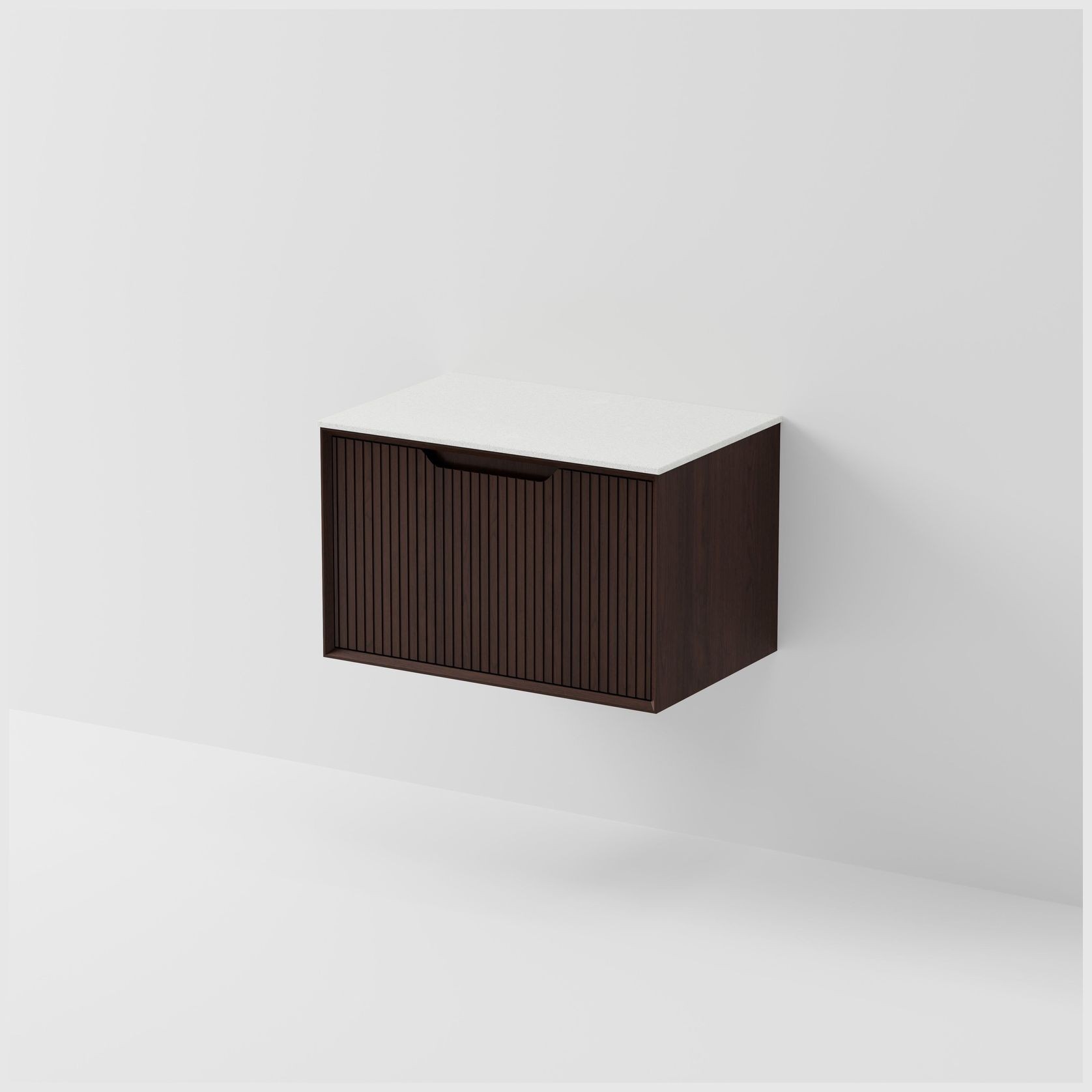 Aria 750 Wall Hung Vanity | Villastone Slab Top gallery detail image