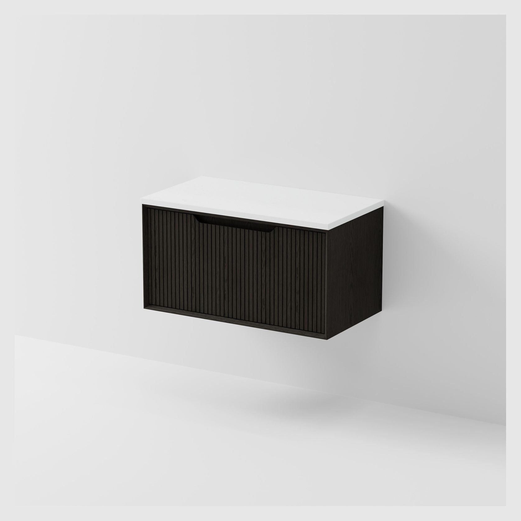 Aria 900 Vanity | Concrete Slab Top gallery detail image