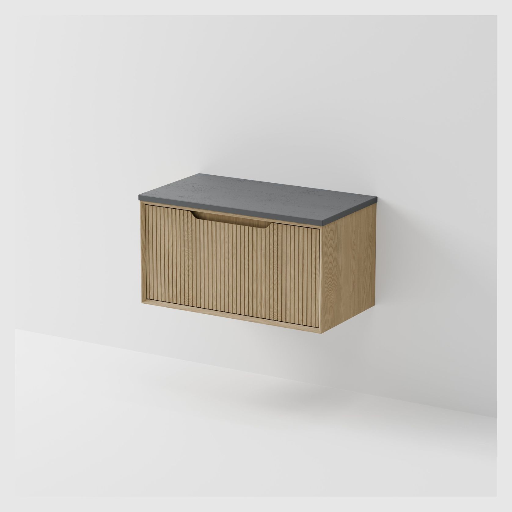 Aria 900 Vanity | Concrete Slab Top gallery detail image