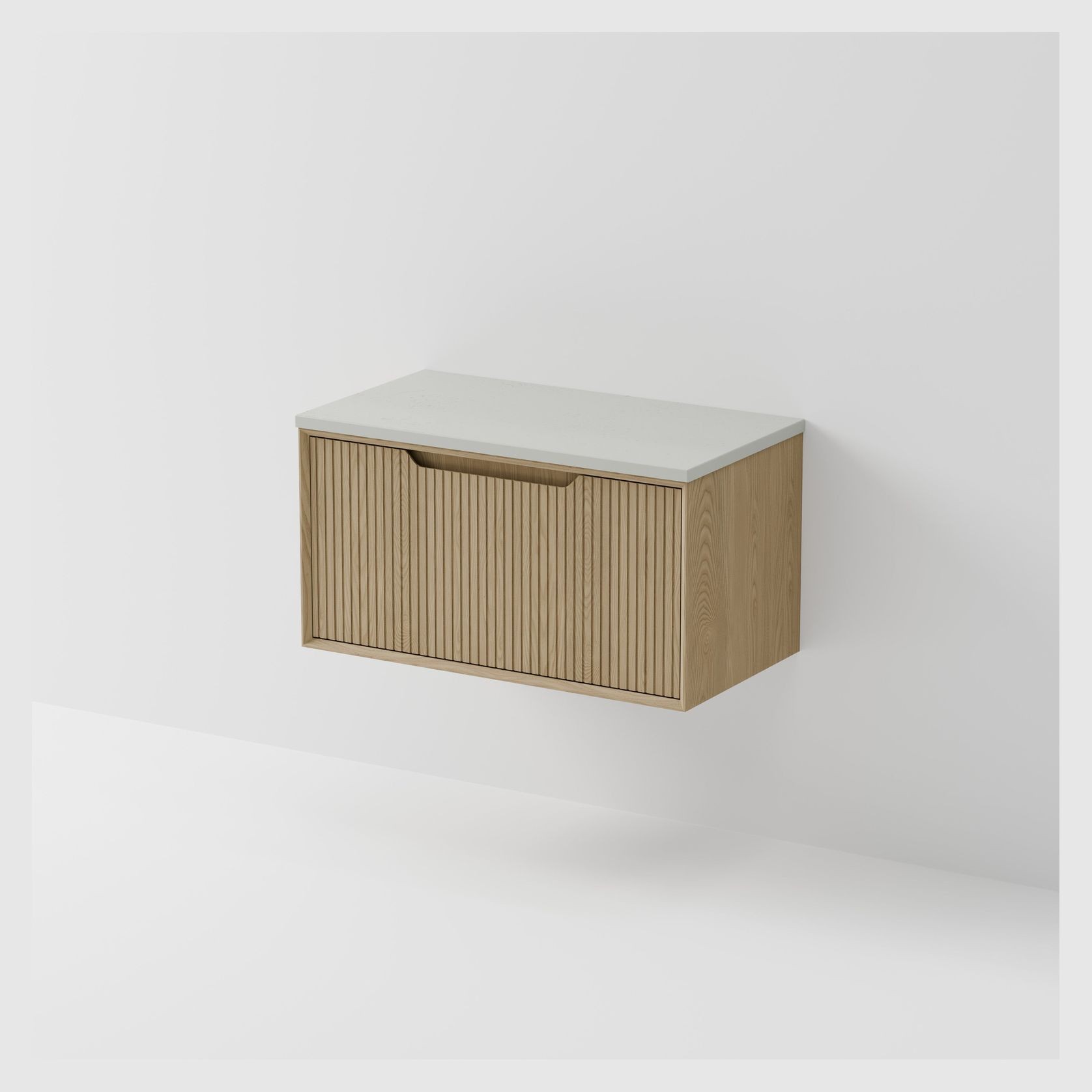 Aria 900 Vanity | Concrete Slab Top gallery detail image
