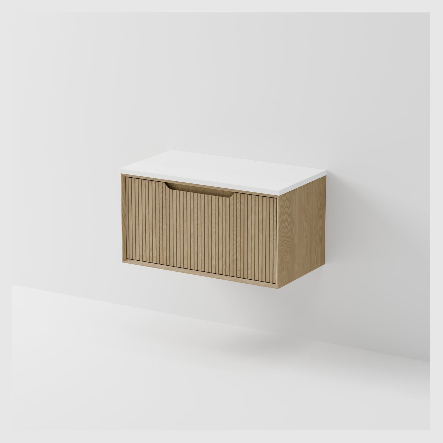 Aria 900 Vanity | Concrete Slab Top gallery detail image
