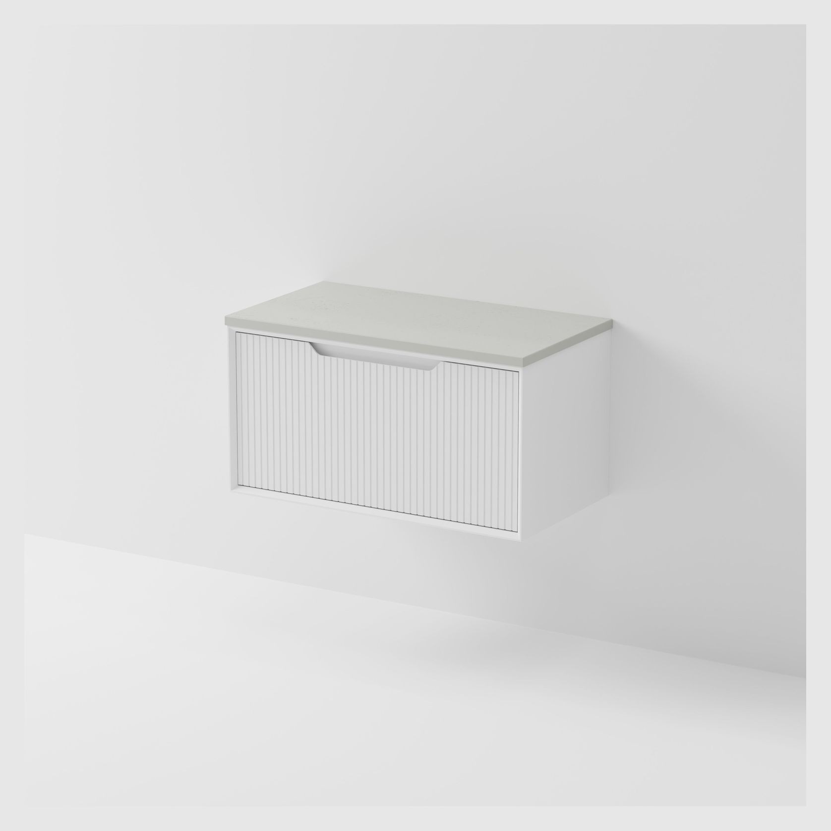 Aria 900 Vanity | Concrete Slab Top gallery detail image