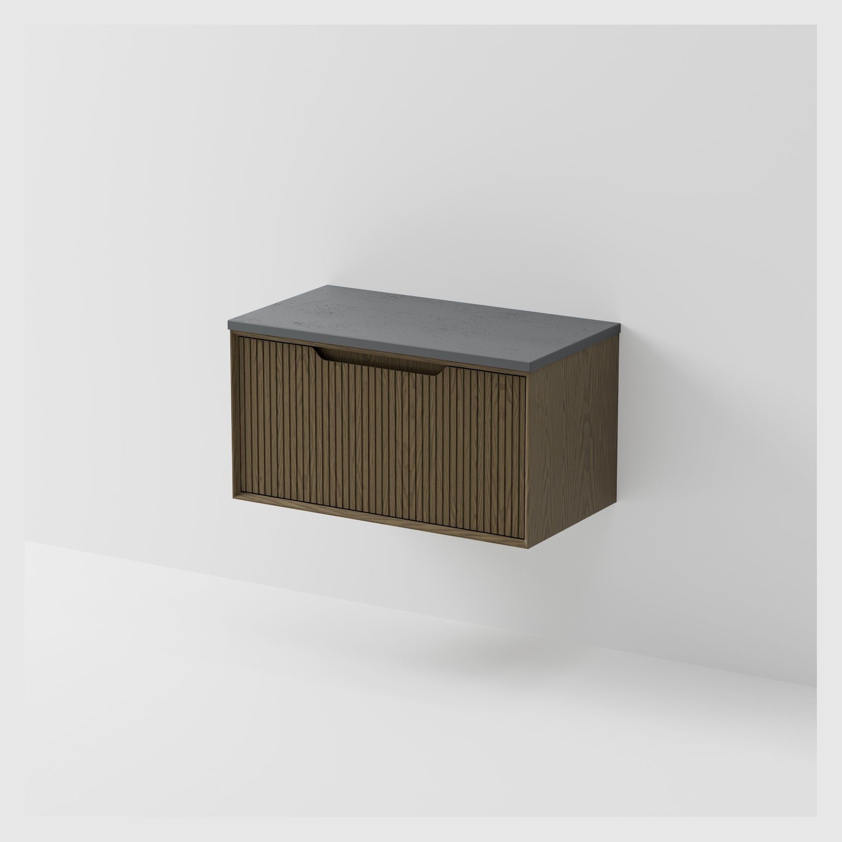 Aria 900 Vanity | Concrete Slab Top gallery detail image