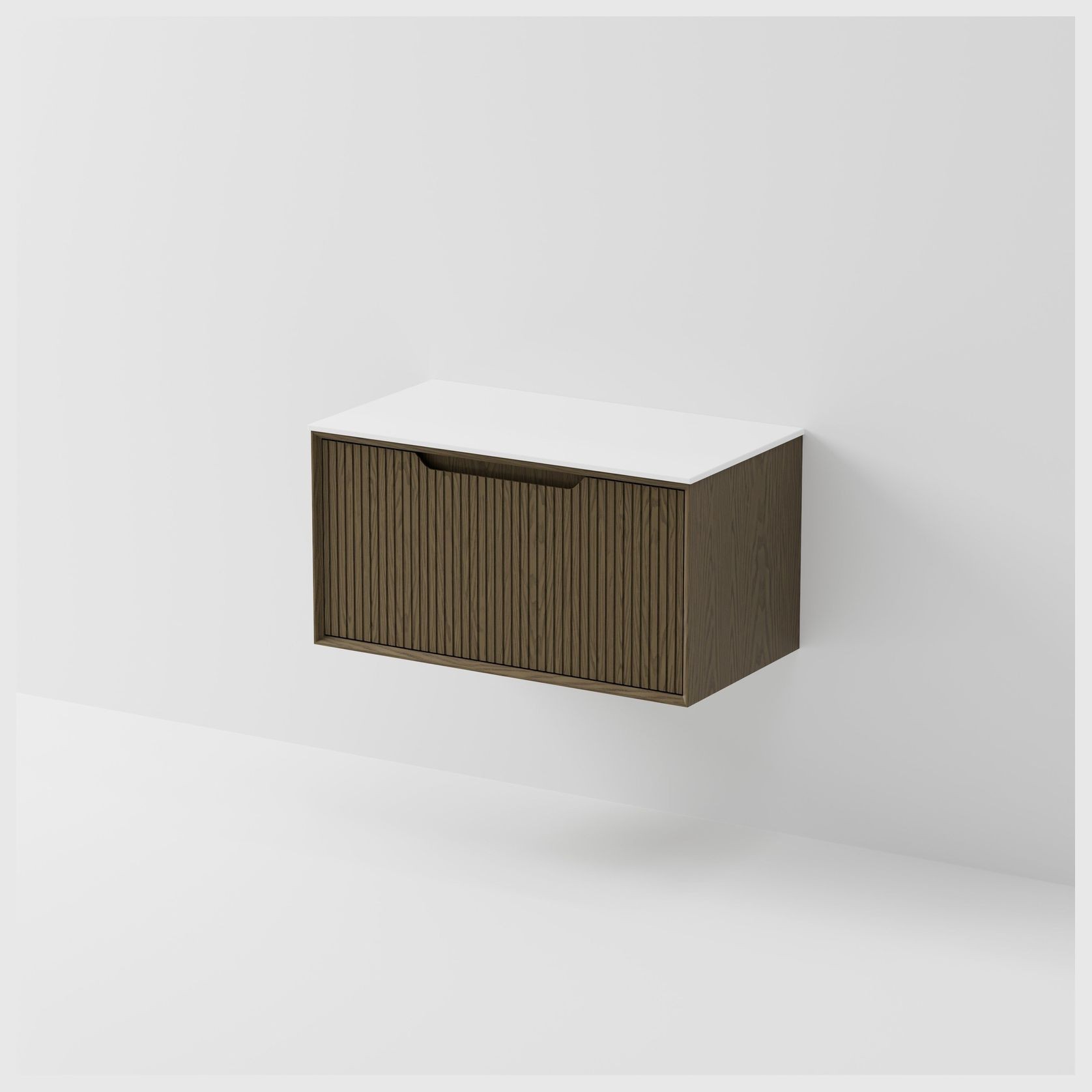 Aria 900 Vanity | Villastone Slab Top gallery detail image