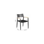 Albatross 2.0 Aluminium and Rope Outdoor Dining Chair gallery detail image