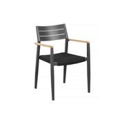 Albatross 2.0 Aluminium and Rope Outdoor Dining Chair gallery detail image