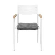 Albatross 2.0 Aluminium and Rope Outdoor Dining Chair gallery detail image
