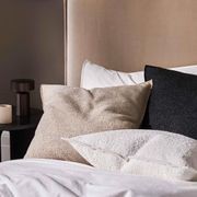 Weave Home Alberto Boucle Cushion - Ivory | 50 x 50cm gallery detail image