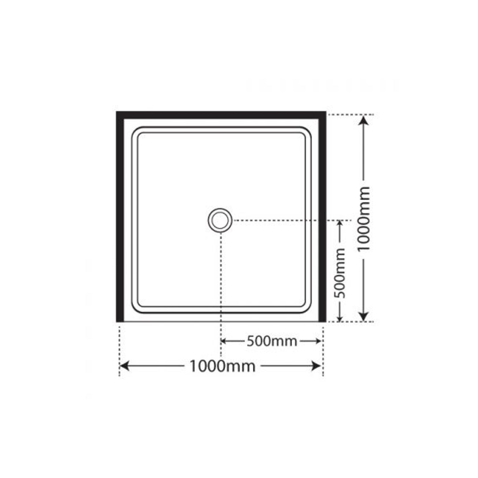 Adjustable Frameless Pivot Alcove 1000 gallery detail image