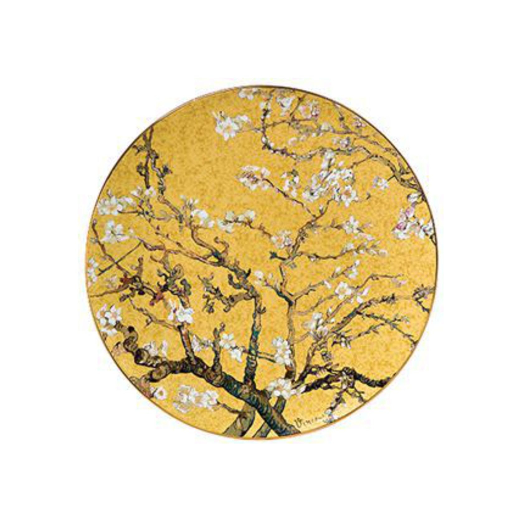 Van Gogh Almond Tree Gold Plate gallery detail image