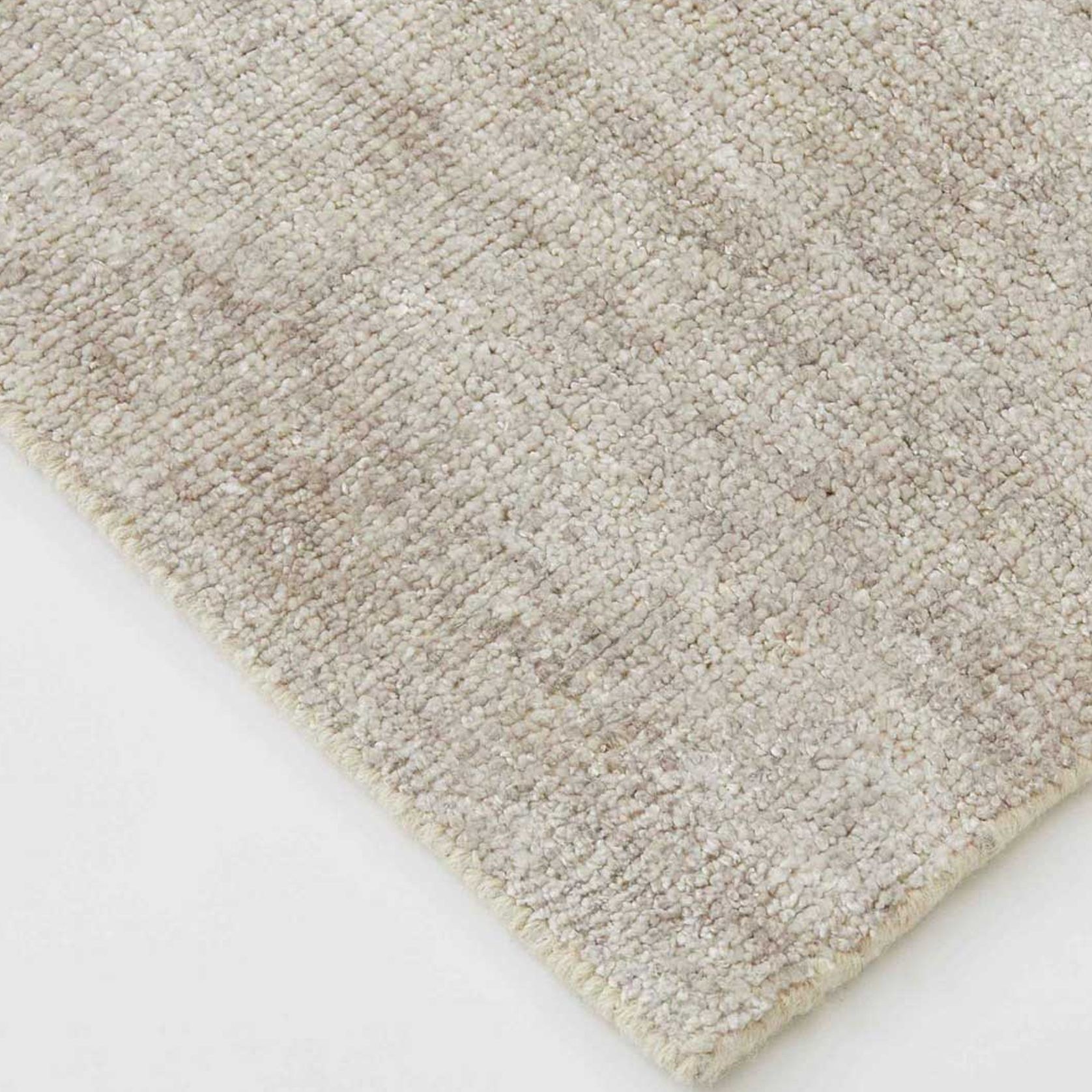 Weave Home Almonte Rug - Oyster | Bamboo Silk and Wool gallery detail image