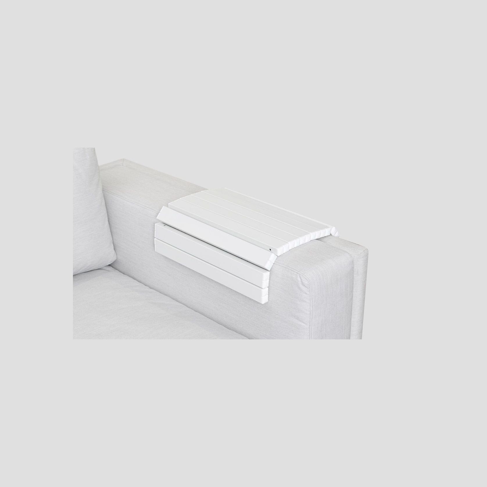 Aluminium Slat Tray - White gallery detail image