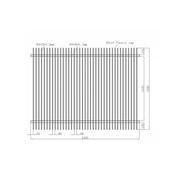 Aluminium Blade Fence Panel - Vertical(DIY) gallery detail image