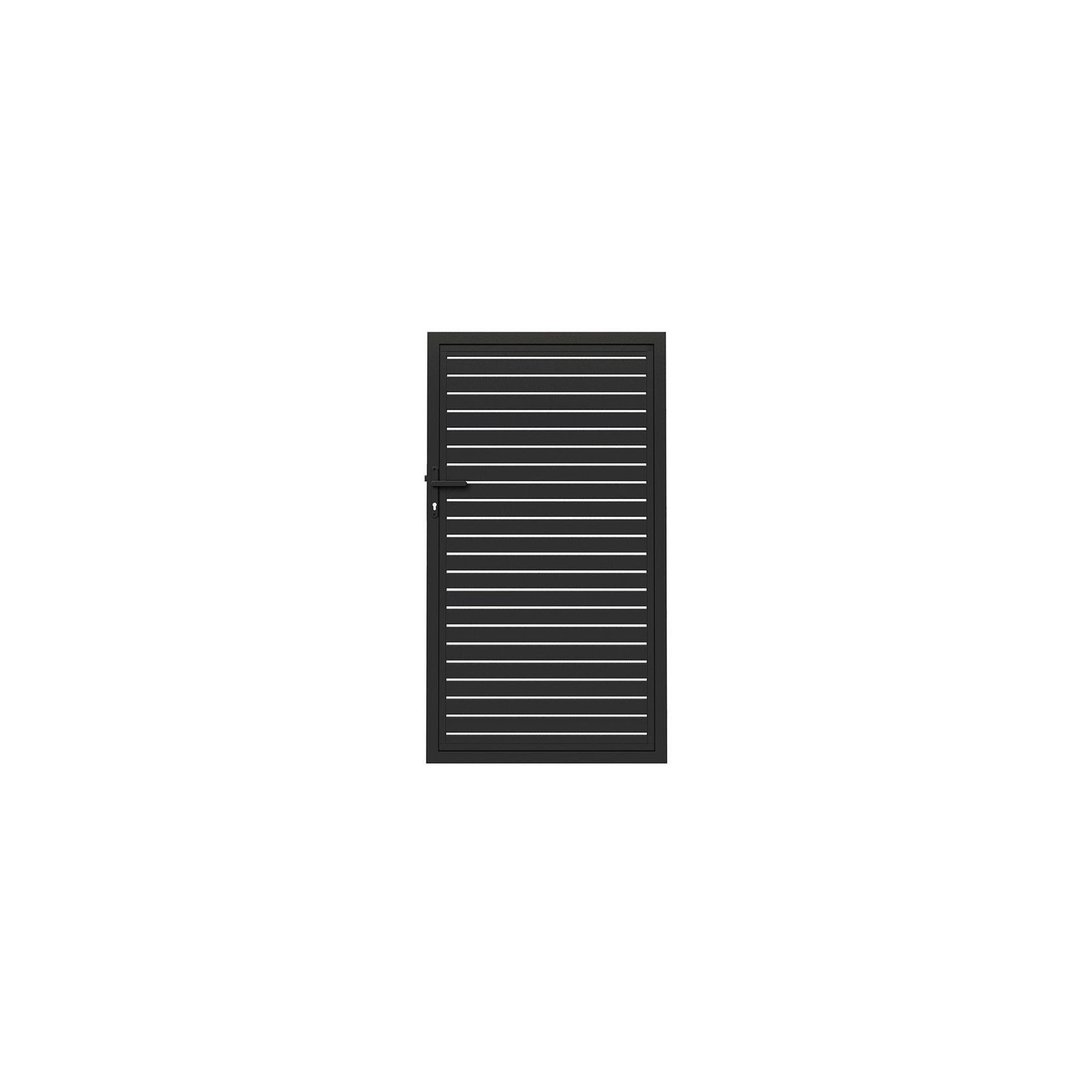 Aluminium Slat Privacy Gate gallery detail image